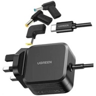 UGREEN 67W USB-C PD GAN POWER ADAPTER WITH 3 DC CONNECTORS