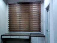 Curtains for all type window ZEBRA BLIND / RAINBOW BLIND / ROLLER BLIND Bidai Moden Zebra/ Zebra Bli