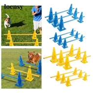 Ioensy Hurdle Cone Set Speed Training Equipment Coordination Training Dog Agility
