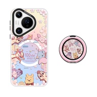 Asina | เคสโทรศัพท์กันกระแทกพร้อมขาตั้งแม่เหล็กสำหรับ Huawei Pura80 P60 P70 P40 Pro P50 Ultra