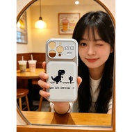 Cactus black dinosaur iPhone case, suitable for new personality 16/16 Plus/16 Pro