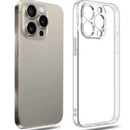 Clear Silicone Case Transparent/ Clear case FOR iphone 15-IPHONE 15 PLUS-IPHONE 15 PRO-IPHONE 15 PRO