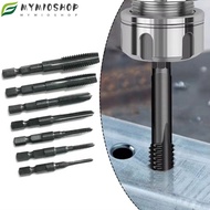 MIOSHOP Tap Drill Bit, HSS Hex Shank M3 M5 M6 M8 M10 M12 Screw Thread Bit, Durable High Quality Dril