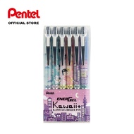 Pentel Energel Kawaii+ Pixel Art 6pc Set