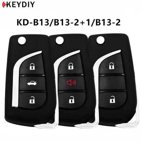 5PCS/Lot KEYDIY B13 Car Remote Key KD B13-2/B13-2+1 Universal Car Key for Toyota Style KD900 B Serie