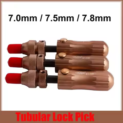 GOSO Locksmith Tool Car Lengthened Advanced 7.0/7.5/7.8 Pin Tubular Lock Pick tool 7.0mm&7.5mm&7.8mm