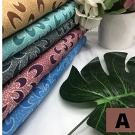 KAIN SUTERA DOBBY / DOBBY SILK BIDANG 44" / KAIN BAJU KURUNG PRINTED