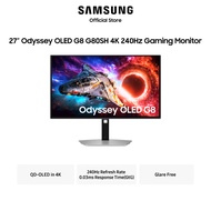 Samsung 27" and 32" Odyssey OLED G8 G80SH 4K 240Hz Gaming Monitor
