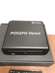 POSSPO Venus 车载外置CD/DVD播放器 专门面向原厂取消内置光驱的新款汽车，通过USB直插车机系统，让现代中控车机恢复CD音乐碟、DVD影碟的播放能力，即插即用，无需破线改装车辆线路。1