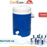 IGLOO Sport 2 GALLON (7.6L) Cooler Jug- Blue