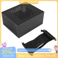 In -A07 Mini ITX Computer Case Chassis HTPC Host Case USB3.0 ITX Enclosure with Graphics Card Extens