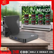 Miniq3 Android Tv Box 2Gb Ram 16Gb Rom Tv Box Android 9 2.4G Wifi