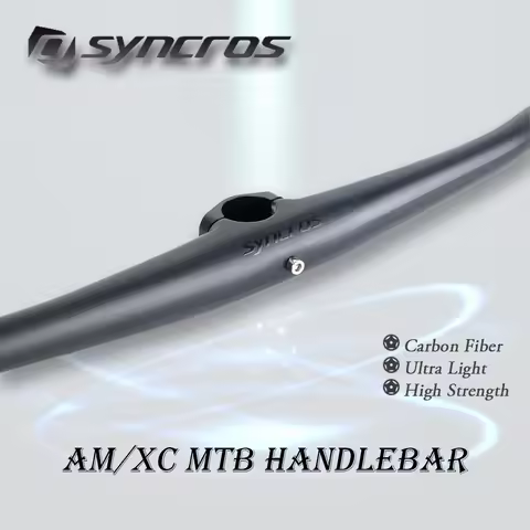 SYNCROS Carbon Handlebar MTB 800 AM FR XC Handle Bar UD Matt Stem35mm Mountain Bike Integrated Handl