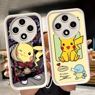 Soft Casing for Xiaomi Redmi 14C poco C61 C75 A3 A3X X3 NFC X7 Pro 5G White Q120 Pokemon