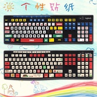 Suitable for Logitech MK275 K270 MK270 MK295 MK200 MK260 Desktop Keyboard Sticker Button