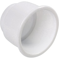 12Pcs Recessed Drop in Plastic Cup Drink Can Holder with Drain for Boat Car Marine Rv (White)