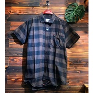 KEMEJA Men's short sleeve flannel shirt (JACK 09) flannel shirt style men's flannel shirt distro men