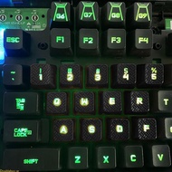 Doublebuy Anti-Slip Keycaps for Romer-G G910 G810 G413 Mechanical Keyboard 13 Pcs