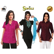 Sonali Premier Quality Ladies Blouse / Top Modern Casual Indian ladies Blouse / Tops (Color and Styl
