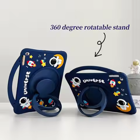 360 Rotating Case For Lenovo Xiaoxin Pad 2024 Tab M11 TB-330FU TB-331FC 11 inch Soft Silicone Stand 