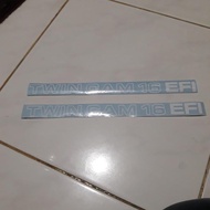 Great Corolla Greco Twin cam 16 Efi White Sticker