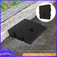 Paqiakoi 2 Pcs Floor Tile Threshold Wheelchair Ramp Transition Strip Ramps for Steps Cars Portable
