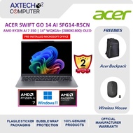Acer Swift Go 14 AI SFG14-64-R5CN 14" WQXGA+ Laptop ( AI 7 350, 16GB, 1TB SSD, ATI, W11, HS+M365 )