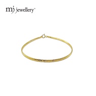 MJ Jewellery 375/9K Gold Bangle G24