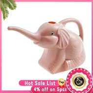 Cute Plastic Elephant Shape Watering Pot Can Plant Outdoor Irrigation Gardening Tools Equipment Garden Supplies Home Accessories