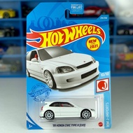 Hot Wheels 99 Honda Civic Type R [EK9] - HW J-Imports 1010 2021