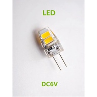 10pcs/lot DC6V G4 6V LED bulb lamp lights DC6V microscope bulb Led G4 6V Bulb DC 6V g4 led lamp bulb
