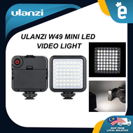 Ulanzi W49 LED Camera Phone Video Light Dimmable 800LM VL49 Photo Studio Lamp for Digital DSLR Camer