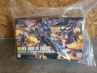 HG MS-06R-1A ZAKU II 黑色三連星 高達模型