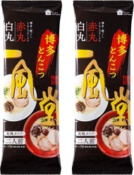 [Ippudo] Hakata Kinugoshi Tonkotsu Ramen Shiromar/akamaru (สำหรับ2คน/บะหมี่แห้ง) 2ชุดเพลิดเพลินกับ Ippudo Tonkotsu Ramen ที่บ้าน IPPUDO ซุปราเมงกระดูกหมูบะหมี่กึ่งสำเร็จรูปการเก็บรักษา Food-YG2308/ทอย (2 Ervation/一家的用/ แถว)) 2แจ๊กเก็ต