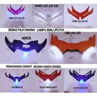 YAMAHA 125/150 CBR 150R R15 V3 R15 V2 NINJA 250 AEROX R15 CBR FACELIFT Singlet LED