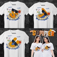 Round Neck T-Shirt With English Letters (BC11S-BC11T -BC11U-BC11V-BC11W -BC11X)