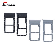 Sim Micro SD Card Socket Adapter Container Connector Holder Slot Tray Reader Parts For OPPO Reno Z R
