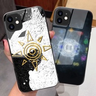 digimon 02 Glass Phone Case For iPhone 17 Air 16 Pro Max 16e 15 Pro Max 14 13 12 11