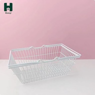 Homyl Mini Storage Basket Sturdy Wire Mesh Cute Small Organizer Box for Desk Dormitory Essentials
