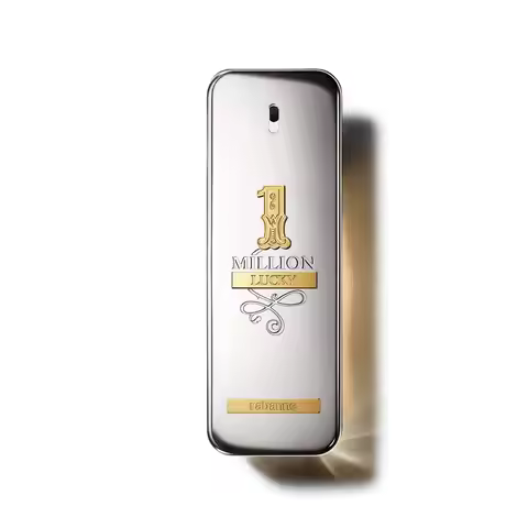 Rabanne 1 Million Lucky Eau de Toilette - Long Lasting Woody Aromatic Fragrance for Men with Hazelnu