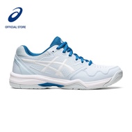 ASICS Women GEL-DEDICATE 7 Tennis Shoes in Sky/White