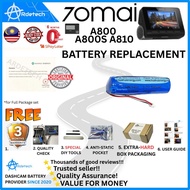 (Certified) 70mai Battery Original 70 mai D02 D08 A500 A500S A510 A800 A800S A810 PRO PLUS LITE 1S D