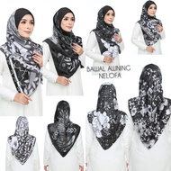 Tudung Borong Black Edition Bawal Awning Nelofa Soft Awning Scuba kain Satin Bidang (45)