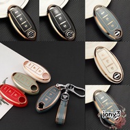 JONY Key Cover Shell, 3 Bottons Holder Car Key , Full Protection Soft TPU Key Protector Key  Cover f