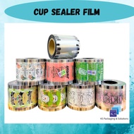Cup Sealer Film / Sealer Film For Sealer Cup 90mm-95mm 奶茶杯封口膜/ Bubble Milk Tea Sealing Film / PP Cup