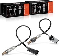 A-Premium 2-PC Set O2 Oxygen Sensor Compatible with Chevrolet Malibu, Equinox, Camaro, Corvette, Tra