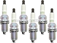 Automotive spark plugs 4-6pcs 22401-20J06 Nickel Normal Spark Plug Compatible with Nissan Compatible
