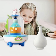 youn Creative Art Pottery Wheel Toy For Kids USB Operate Craft Tool Pottery Machine For Imaginative 