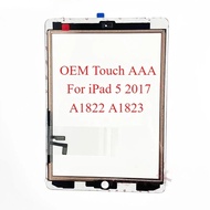 OEM AAA Glass Touch Screen Digitizer With Frame Sticker For iPad 5 2017 A1822 A1823 LCD Repair