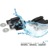 Dinit Rebounder Handle-Free Wardrobe Double-Opening Rebounder Cabinet Door Black Pusher Cabinet Door